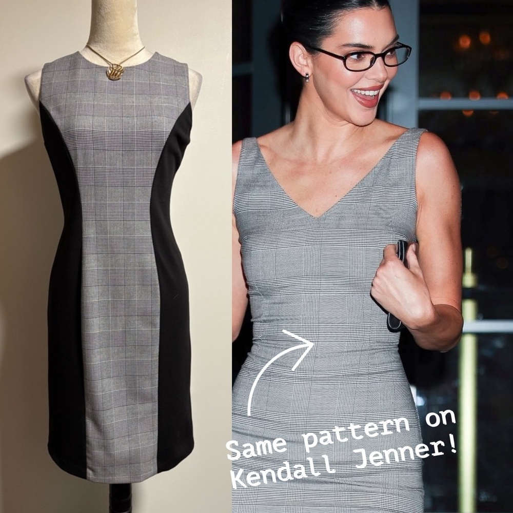 Calvin Klein Panel Sheath Dress